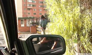 Dazzling latin maid Olivia Desilva squirms during the time that being doggy styled