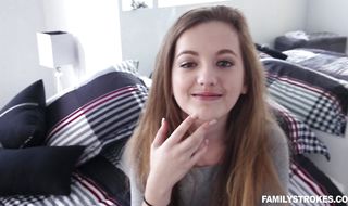 Large titted fresh Marissa Mae2 fucks hard