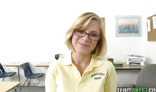 Admirable teen girl Penny Pax spread her legs and got fucked very hard in her slit