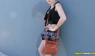 Salacious Naomi Clark is about to have her 1st sex in a new place