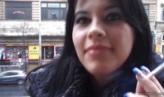 Divine Amabella masturbates sissy after nice rodeo on large meat member