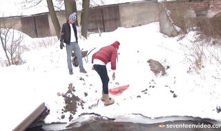 Pleasant Chantal H enjoys fast fucking