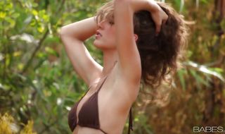 Cheerful Malena Morgan eagerly sucks and bonks a raging boner